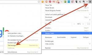 Apps- 10 praktische Tipps für Google Chrome - Chrome-Taskmanager