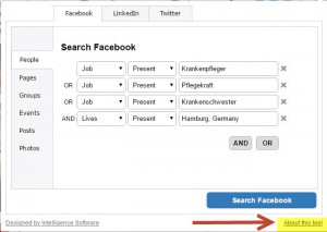 Das Facebook Sourcing-Tool in-das alle Sourcer sich verlieben
