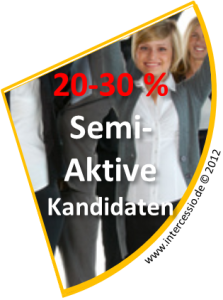 Das Kandidaten-Universum - Semi-aktive Kandidaten