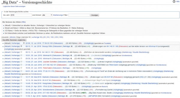 Ab wann werden viele Daten im Personalwesen HR Big Data - Wikipedia