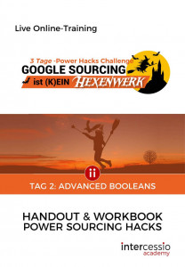 Handout - Tag 2 - Google Sourcing Hacks 2020