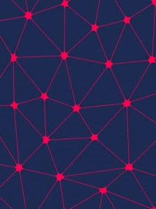 Kopie von Neuronaler Hintergrund Talentfinder Business Blue Red