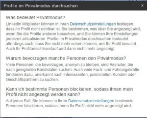 Die Linkedln Tarnkappe – Sinn und Unsinn anonymer Profilbesuche