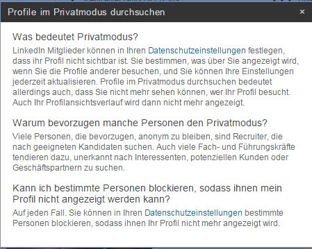 Die Linkedln Tarnkappe – Sinn und Unsinn anonymer Profilbesuche