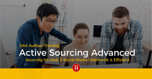 DAS führende Aufbau Training Active Sourcing Fortschrittene der Intercessio Academy