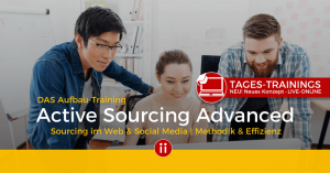 Praxis-Workshop Sourcing Advanced - POSTING - ONLINE-TRAINING