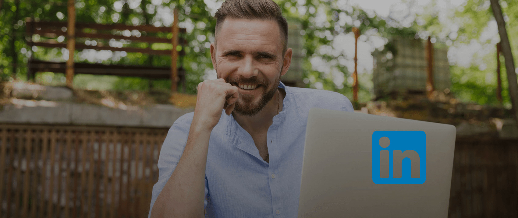 Recruiting mit LinkedIn - Crashkurs 2023 - HEADER mit LinkedIn Logo