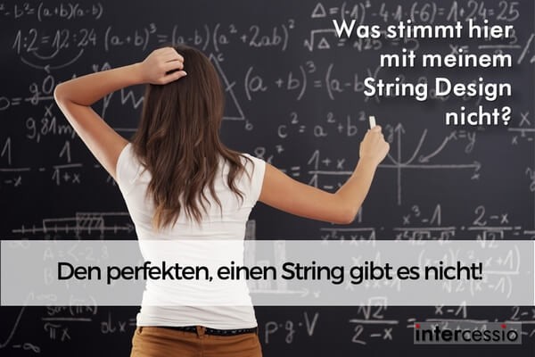 Fangfrage - Wie lange ist der ideale String