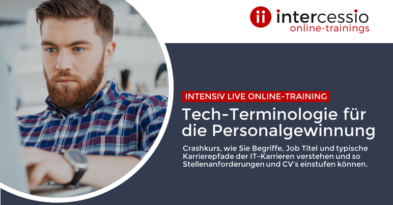 Live Online-Training -Tech-Terminologie für die Personalgewinnung