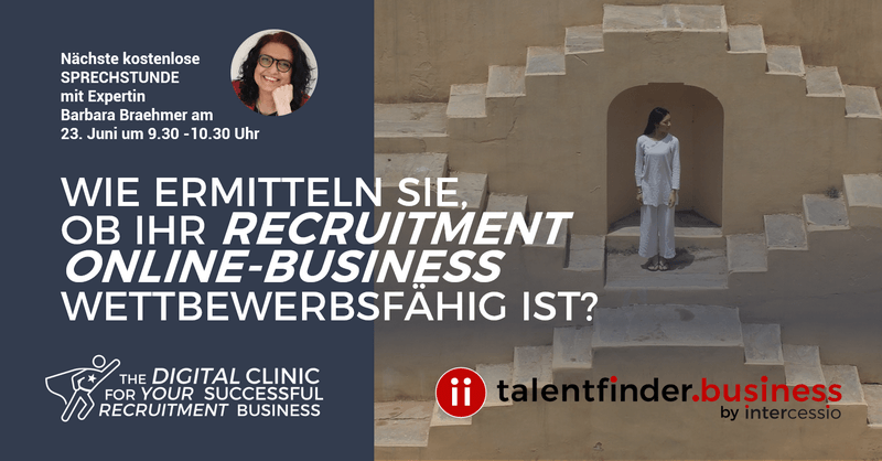 The DCRB1 - Wieso ist eine gutes Personal Branding so wichtig - POSTING The DCRB3 - Wie ermitteln Sie, ob Ihr Recruitment Online Business wettbewerbsfähig ist - POSTING