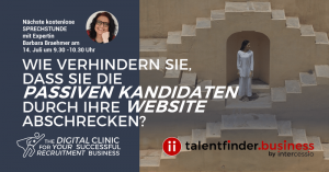 The DCRB6 - Verhindern dass Sie die Passiven Kandidaten durch Ihre Website abschrecken - POSTING