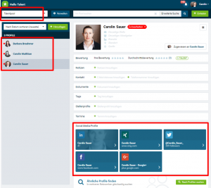 The easy way zu Ihrer Talent Pipeline - das Tool Hello Talent hilft Talent Pool1