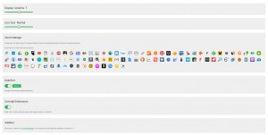 Tool Übersicht mit dem Extension Manager