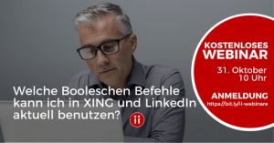 Welche Booleschen Befehle sind in XING und LinkedIn aktuell?
