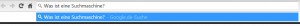 Wie funktioniert Suchen im Browser von Google - Google Chrome