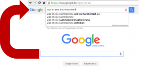 Wie funktioniert eine Suchmaschine in Zusammenhang mit Browser